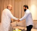 When Amit Shah Met NTR Jr, Ramoji Rao