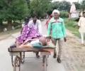 3 scribes booked in MP over news about patient taken to hospital on handcart