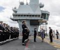 UK's biggest aircraft carrier breaks down on way to US