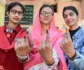 Voters get their fingers inked in Punjab, UP