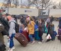 Hoping to escape Ukraine, Indian students walk 35km in freezing cold