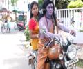 Artist dressed up as Lord Shiv held in Assam after street play on price rise