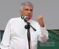 Wickremesinghe sworn in as Lanka interim Prez