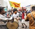 Celebration In Colombo As Ranil Wins