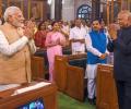 Privilege to work with you as your PM: Modi to Kovind