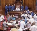 Record 19 Oppn MPs suspended from RS for week after ruckus over price rise