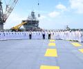 India's 1st indigenous aircraft carrier Vikrant handed over to Navy