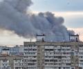 Russian Missiles Hit Kyiv First Time Since April