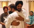 Rahul Gandhi meets Moosewala's family in Punjab