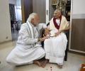 Modi pens heartfelt blog on his mother's 100th birthday