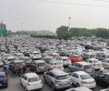 Bharat Bandh curbs, Congress stir lead to huge traffic snarls in Delhi