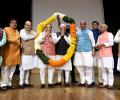 Modi meets top BJP leaders over forming govts in 4 states