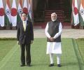 Modi holds talks with visiting Japanese counterpart