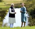 Modi meets Danish PM at 18th century mansion