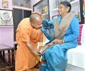 Yogi meets mother for 1st time since becoming CM