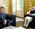 Modi, Macron discuss ways to further expand strategic partnership