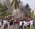 Violence in Andhra town over renaming of district, minister's house torched