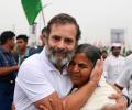 Rohith Vemula's mother joins Rahul in Bharat Jodo Yatra