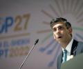 Rishi Sunak make dramatic exit at COP27 session