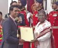 Sharath Kamal bestowed with Khel Ratna