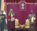 Ananda Bose sworn-in as Bengal governor, Suvendu skips event