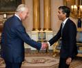 Rishi Sunak appointed UK's prime minister by King Charles III