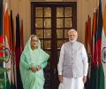 Modi-Hasina sign Kushiyara water-sharing pact, but no Teesta