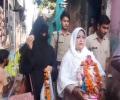 BJP's Ruby Khan faces fatwa for installing Ganesh idol at home