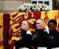 Queen Elizabeth II's coffin arrives in Edinburgh