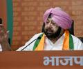 Amarinder Singh joins BJP, merges his outfit with saffron party