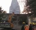 Demolition drive at Indore temple after 36 deaths