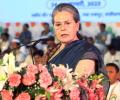 Sonia tears into Modi govt, says PM's actions speak far louder...