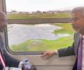 Jaishankar takes ride in 'Made in India' train in Mozambique