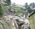 What led to collapse of over 100 buildings in Shimla