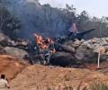 2 pilots killed as IAF trainer aircraft crashes in Telangana