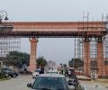 Ayodhya adorned with 30-ft pillars with orb resembling the Sun