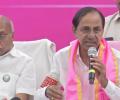 KCR invokes Shivaji, vows to form farmers' govt from Maha's Nanded