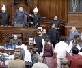 RS adjourned for day amid sloganeering by ruling, Opposition MPs