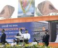 In Kolkata RSS chief claims common goal with Bose -- making India great