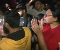 Stone pelting, power cut: Drama at JNU over Modi documentary