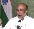 Manipur CM hints at foreign hand behind violence