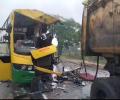 3 killed as bus on way to Modi's rally in Raipur hits truck