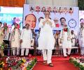 Uncle vs nephew: 32 MLAs at Ajit Pawar's meet, 18 at Sharad Pawar's