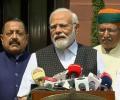 Modi speaks on Manipur video outside Parliament, Oppn wants it inside