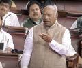 Kharge says his mic was turned off, Opposition walks out of RS