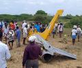 IAF trainer jet crashes in K'taka, both pilots eject safely