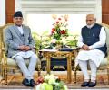 What Modi said after meeting Nepal PM Prachanda