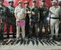 57 guns, 318 ammunitions, 5 bombs recovered in violence-hit Manipur