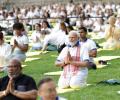 'Yoga free from copyright': Modi leads Yoga event at UN