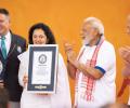 Modi's Yoga day event at UN creates Guinness World Record